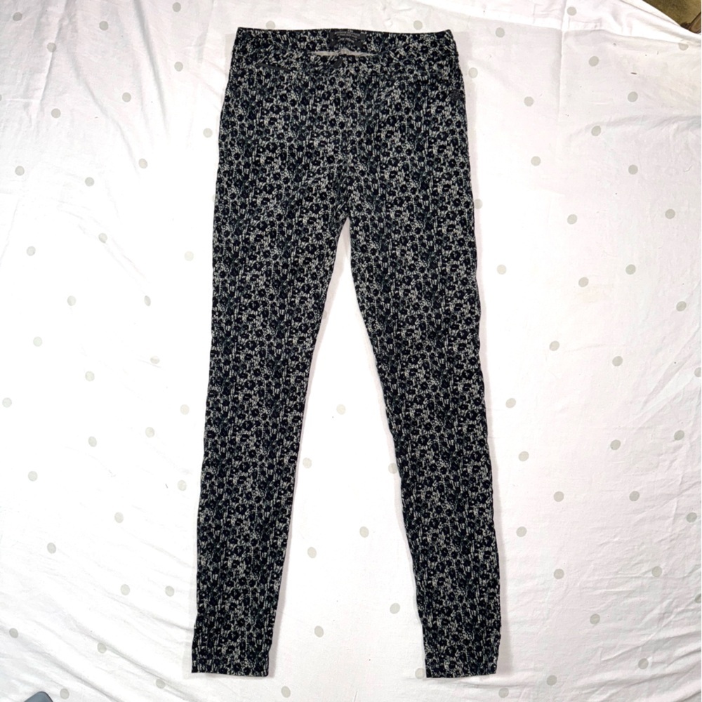 Maison Scotch x Punk Radar Velvet Print Skinny Pants Women’s 28